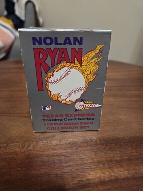 Nolan Ryan Texas Express Trading Card Collector Set - Gray